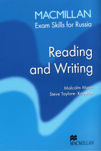 Macmillan Exam Skills for Russia - Reading and Writing