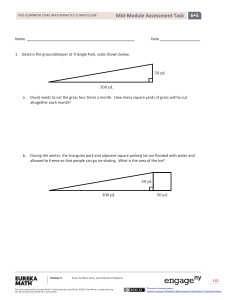 Grade 6 Module Assessment from Eureka Math