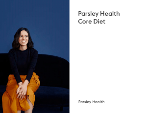 Parsley core diet