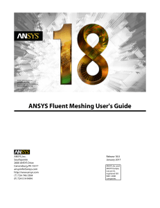 ANSYS Fluent Meshing Users Guide