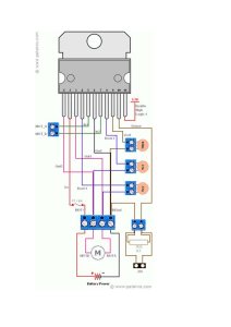 Raspberry Pi Motor Controller L6203 Circuit