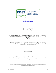 3. The Montgomery bus boycott 1956, FINAL