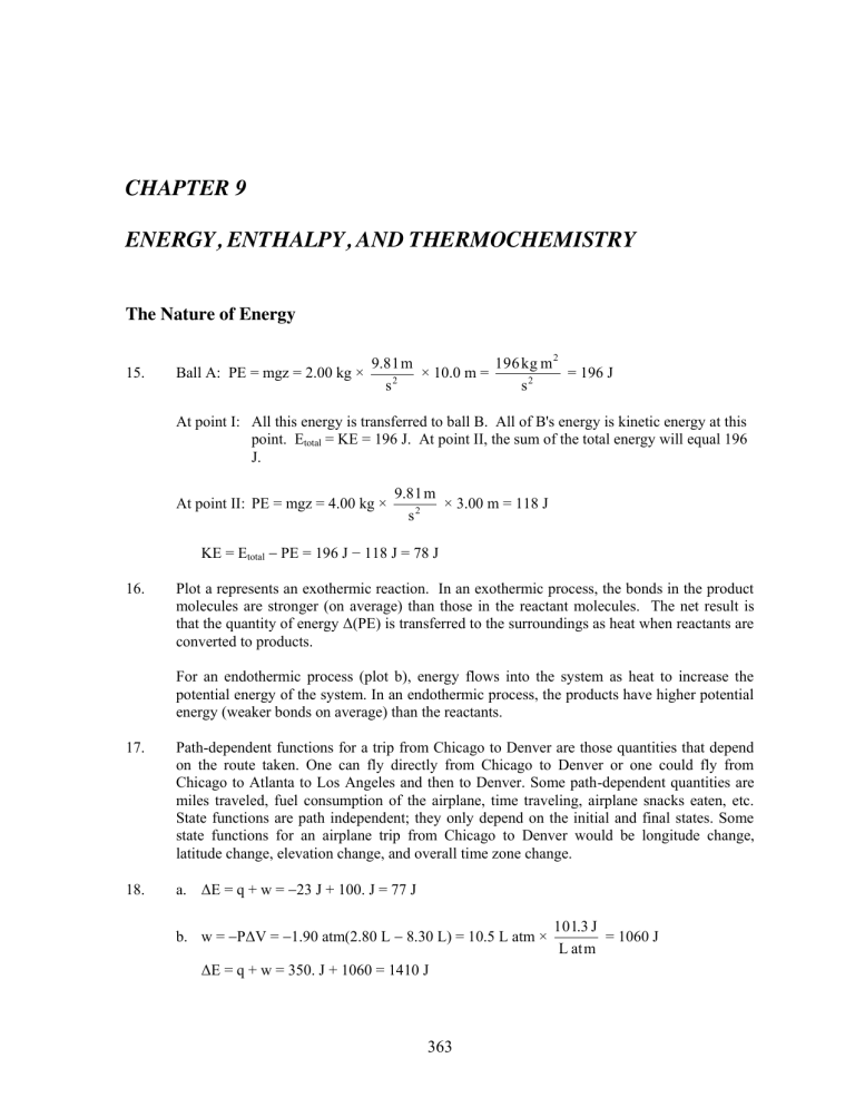 Chapter 9 Solutions Manual