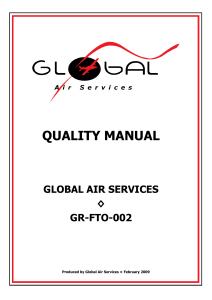 Global Quality Manual