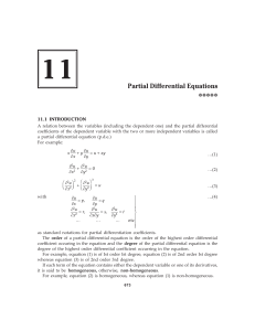 11- Partial Differential Equations