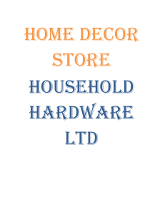 Home Decor Store