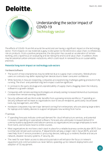 COVID-19-Impact-Technology-Sector