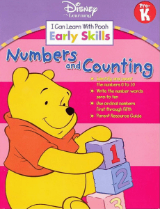 disney learning numbers and counting