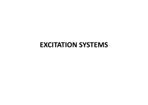 3.2 EXCITATION SYSTEMS