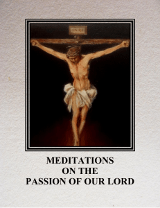 Meditations on the Passion of Our Lord