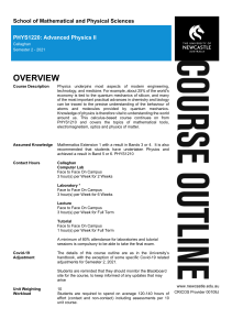 PHYS1220 Course Outline Sem 2 2021 FINAL