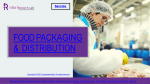 Food , Beverage, & Nutraceuticals Encapsulation and Contract Packaging Services