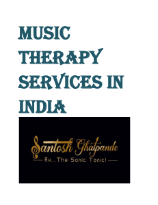 Best Music Therapy Services in India