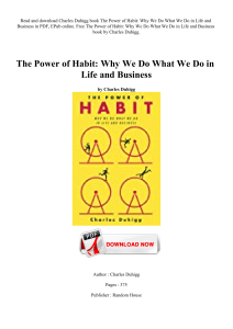 [download]_p.d.f$@@ The Power of Habit Why We Do What We Do in Life and Business ([Read]_online)