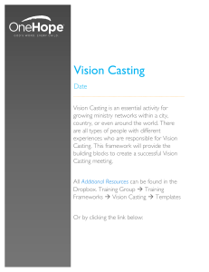 Vision Casting