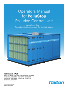 OM044 Halton PolluStop OperationandMaintenanceManual-052020 (2)