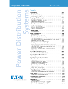 Power Distribution Systems