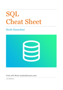 SQL-Cheat-Sheet