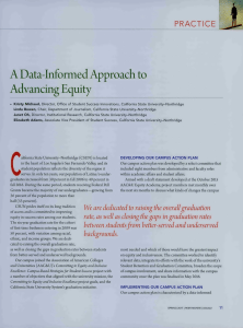 A Data-Informed Approach to ADvancing Equity