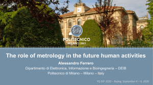 The role of metrology in the future human activity