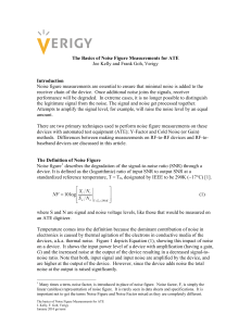 The Basics of Noise Figure Measurements for ATE