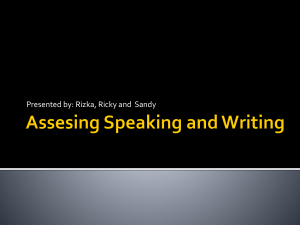Assess Speaking