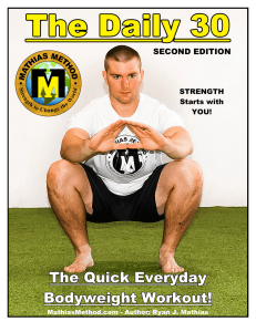 STRENGTH WORLD - Daily 30 Bodyweight Strength Training Guide