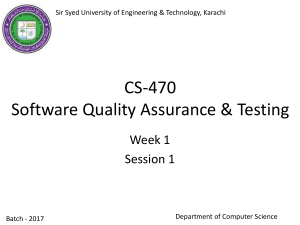 CS 470 - Week 1 - Session 1