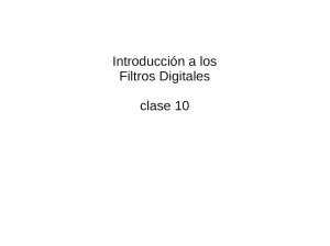Introducción a los Filtros digitales