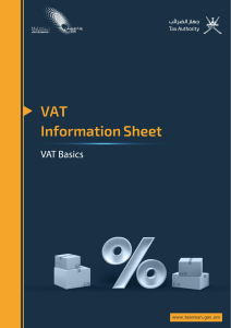 VAT information Sheet  1605019139