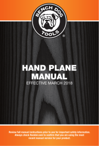 Hand-Planes-Manual