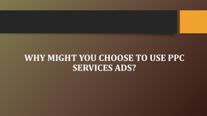 Why Might You Choose to Use PPC Services Ads