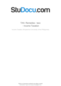 tax-remedies-taxx-income-taxation