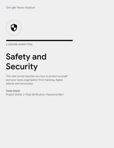 PDF Safety and Security