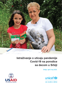Istraživanje o uticaju pandemije Covid-19 na porodice sa decom u Srbiji