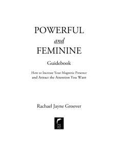 Powerful and Feminine Guidebook