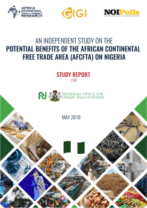 AfCFTA Study Final REPORT May 2018