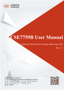 datasheet cse7559b