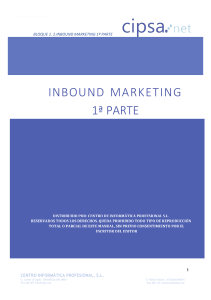 Inbound Marketing 1ª parte