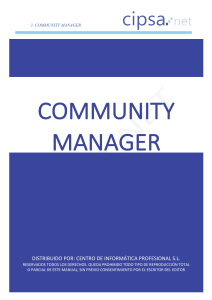 3. Community Manager
