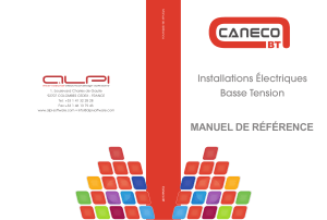 MANUEL DE REFERENCE Installations Electr