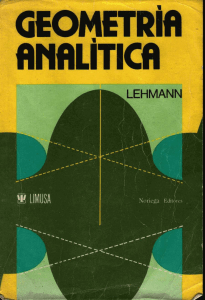 [Lehmann] GeometriaAnalitica