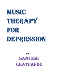 Music Therapy for Depression | Santosh Ghatpande