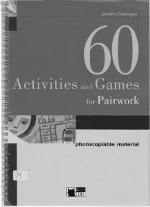 60 Activities and Games for Pairwork