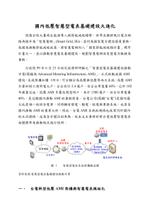 国内低压智能电表基础设施建设技术报告