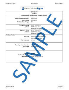 svl IEC62471 sample report