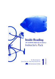 IR 1 Instructor's Pack