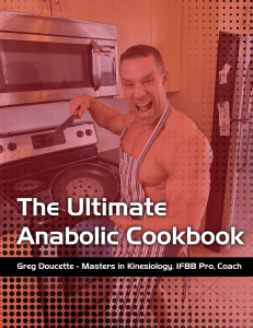 Greg Doucette - The Ultimate Anabolic Cookbook (2020)