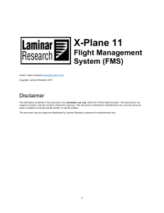 X-Plane 11 FMS Manual