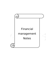 15880531-FINANCIAL-MANAGEMENT-Notes